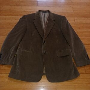 Men's Brown Corduroy Blazer